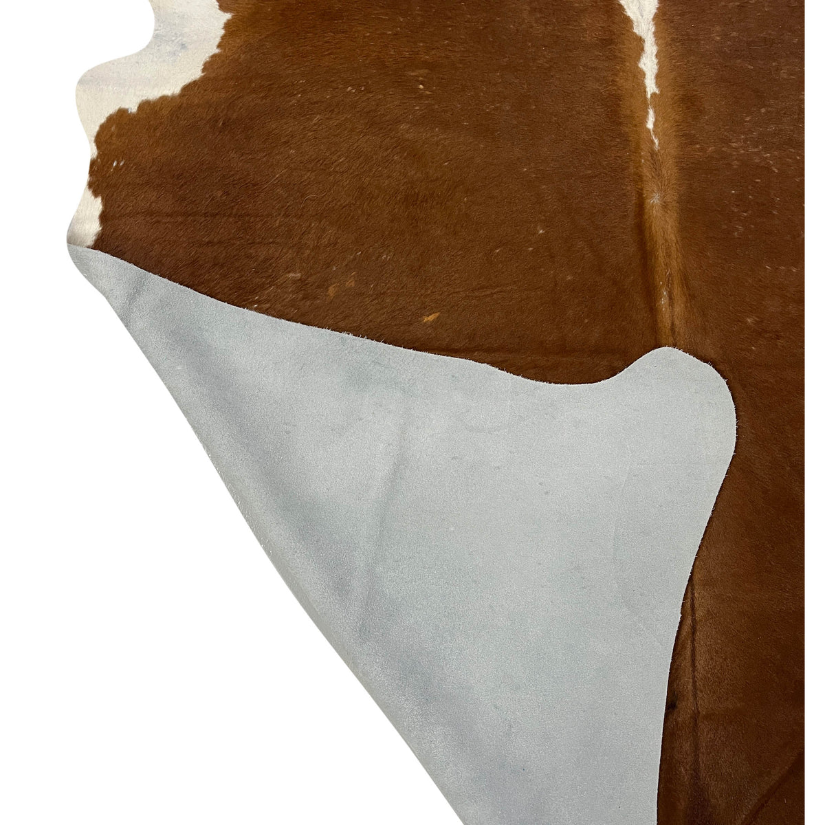 Aura Cowhide 75385 Brown Ivory Cowhide Cowhide Rug