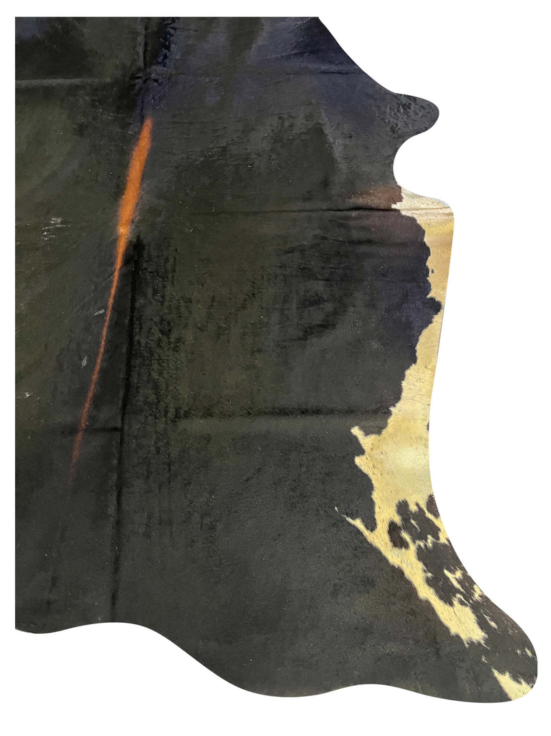 Aura Cowhide 75386 Black ivory Cowhide Cowhide Rug
