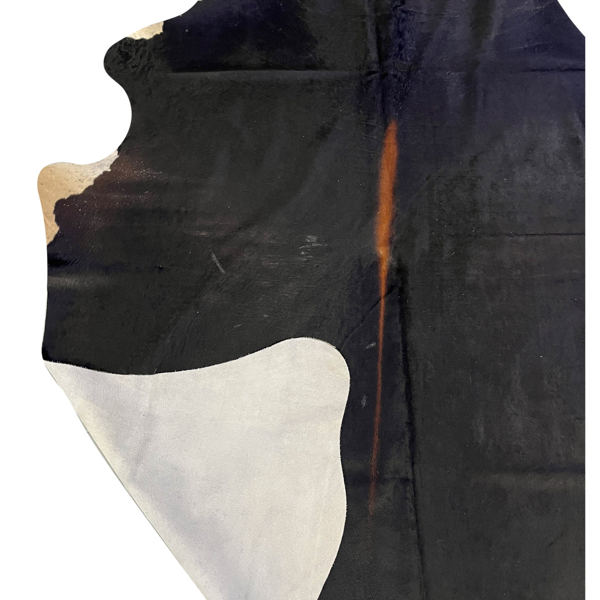 Aura Cowhide 75386 Black ivory Cowhide Cowhide Rug