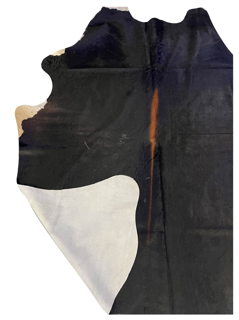 Aura Cowhide 75386 Black ivory Cowhide Cowhide Rug