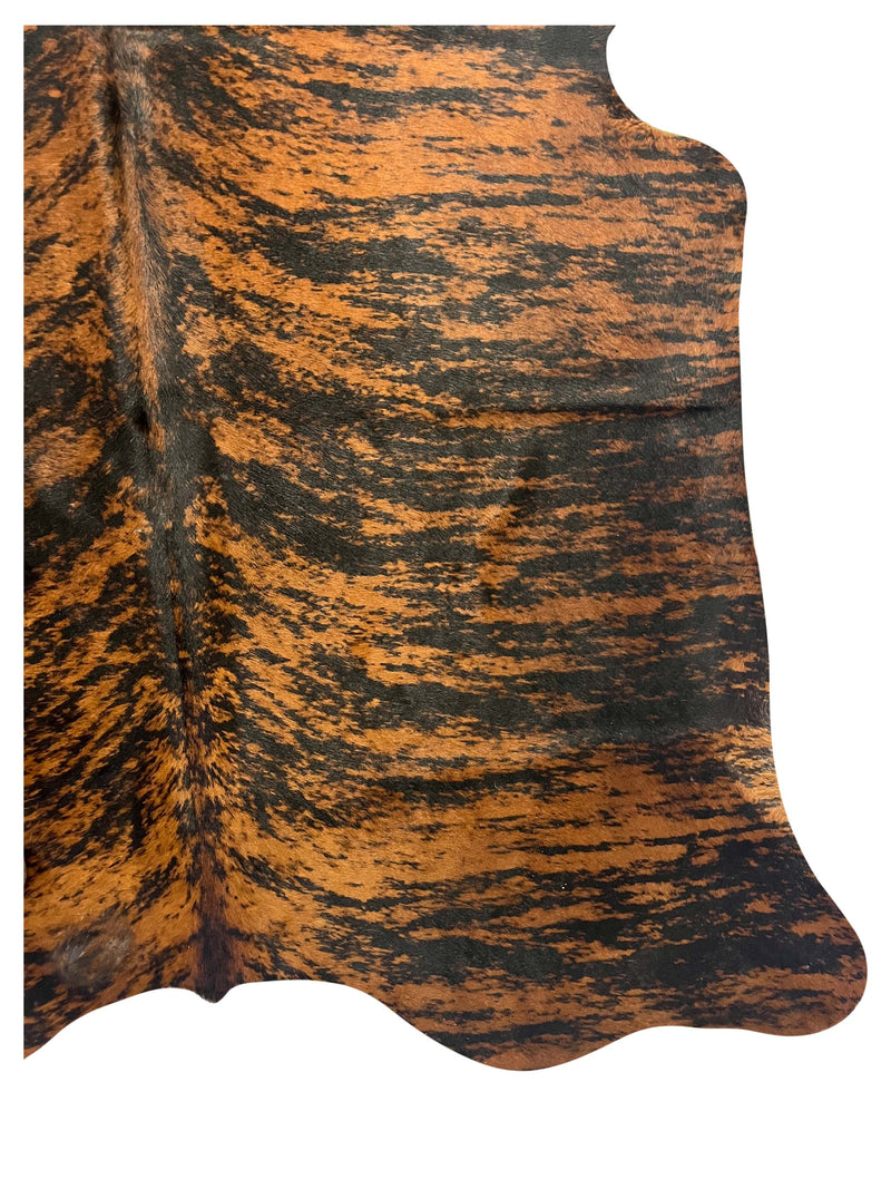 Aura Cowhide 75388 Mocha Brown Cowhide Cowhide Rug