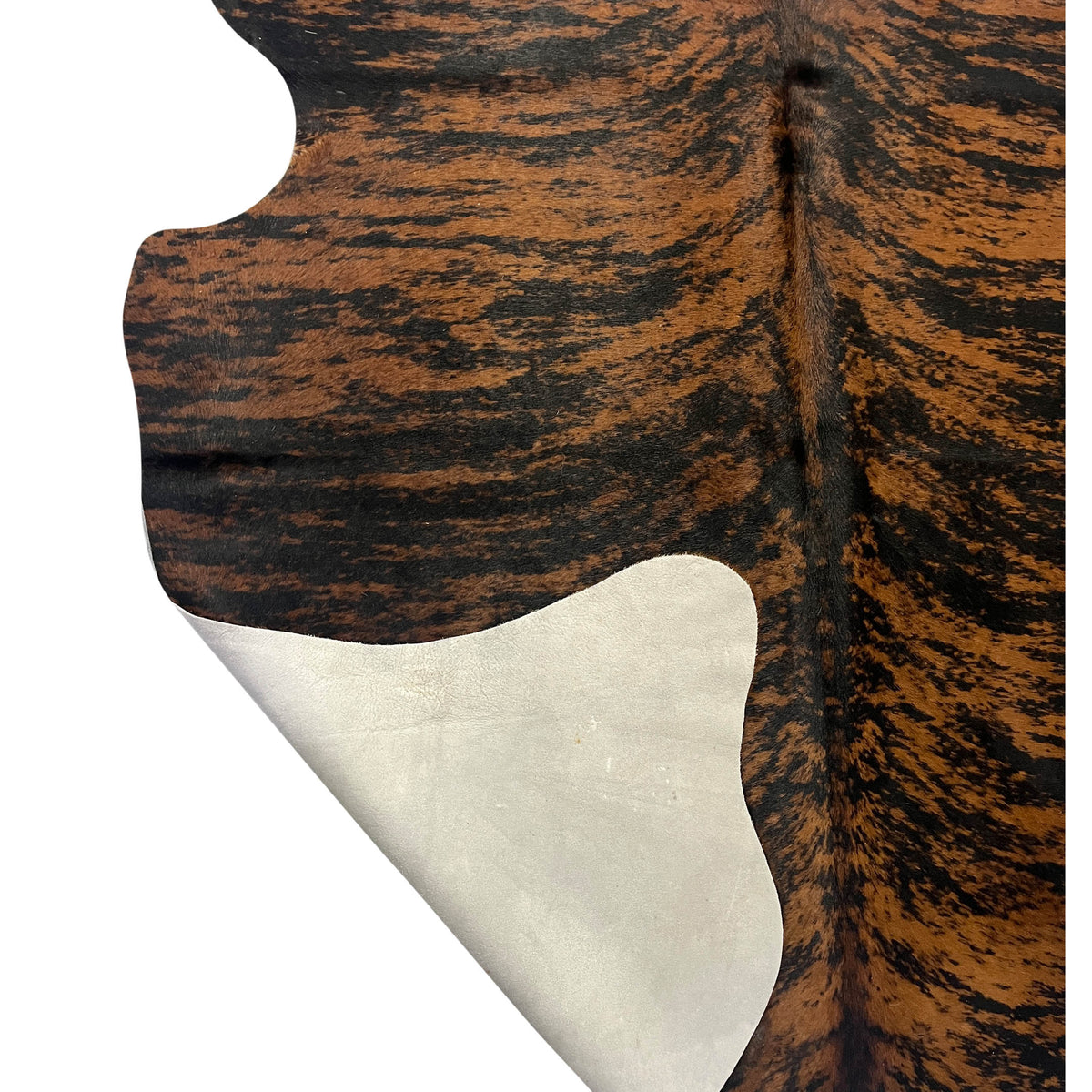 Aura Cowhide 75388 Mocha Brown Cowhide Cowhide Rug