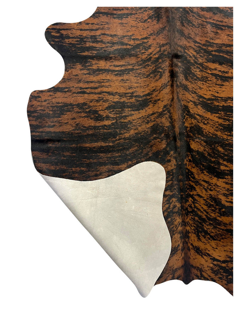 Aura Cowhide 75388 Mocha Brown Cowhide Cowhide Rug