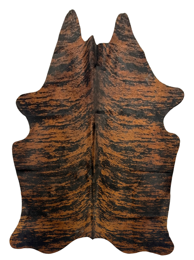 Aura Cowhide 75388 Mocha Brown Cowhide Cowhide Rug