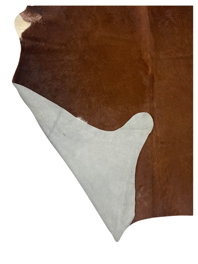 Aura Cowhide 75391 Brown Ivory Cowhide Cowhide Rug