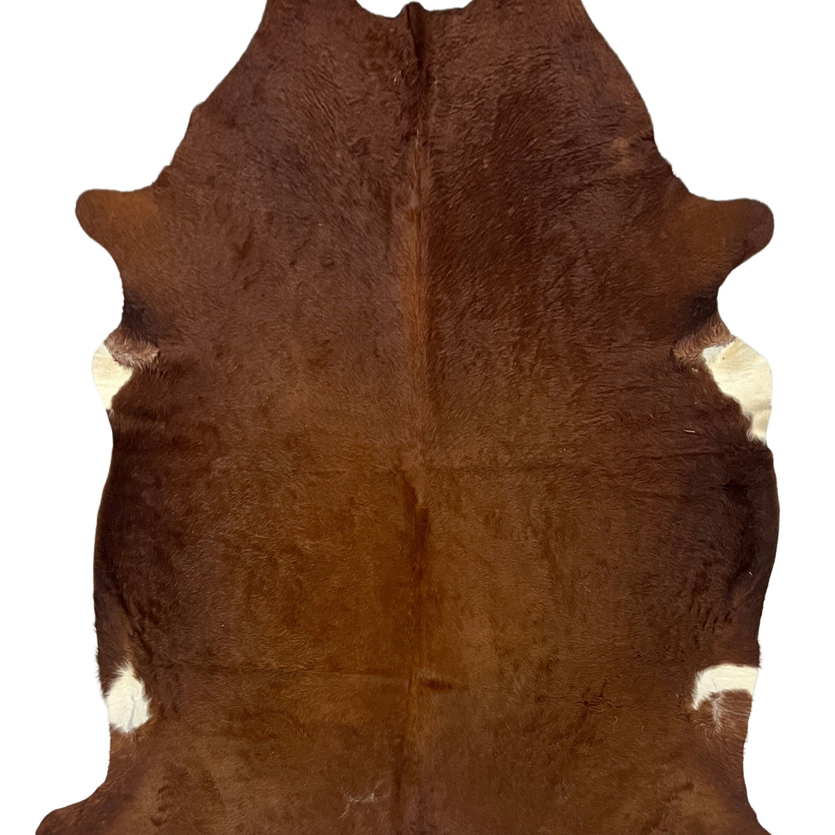 Aura Cowhide 75391 Brown Ivory Cowhide Cowhide Rug