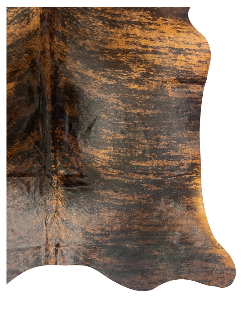 Aura Cowhide 75396 Mocha Brown Cowhide Cowhide Rug