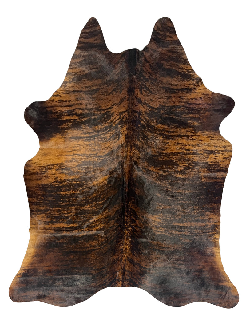 Aura Cowhide 75396 Mocha Brown Cowhide Cowhide Rug