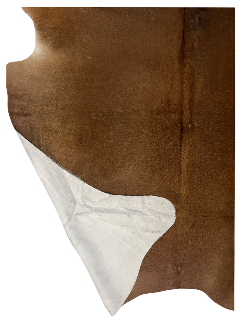 Aura Cowhide 75397 Brown Ivory Cowhide Cowhide Rug