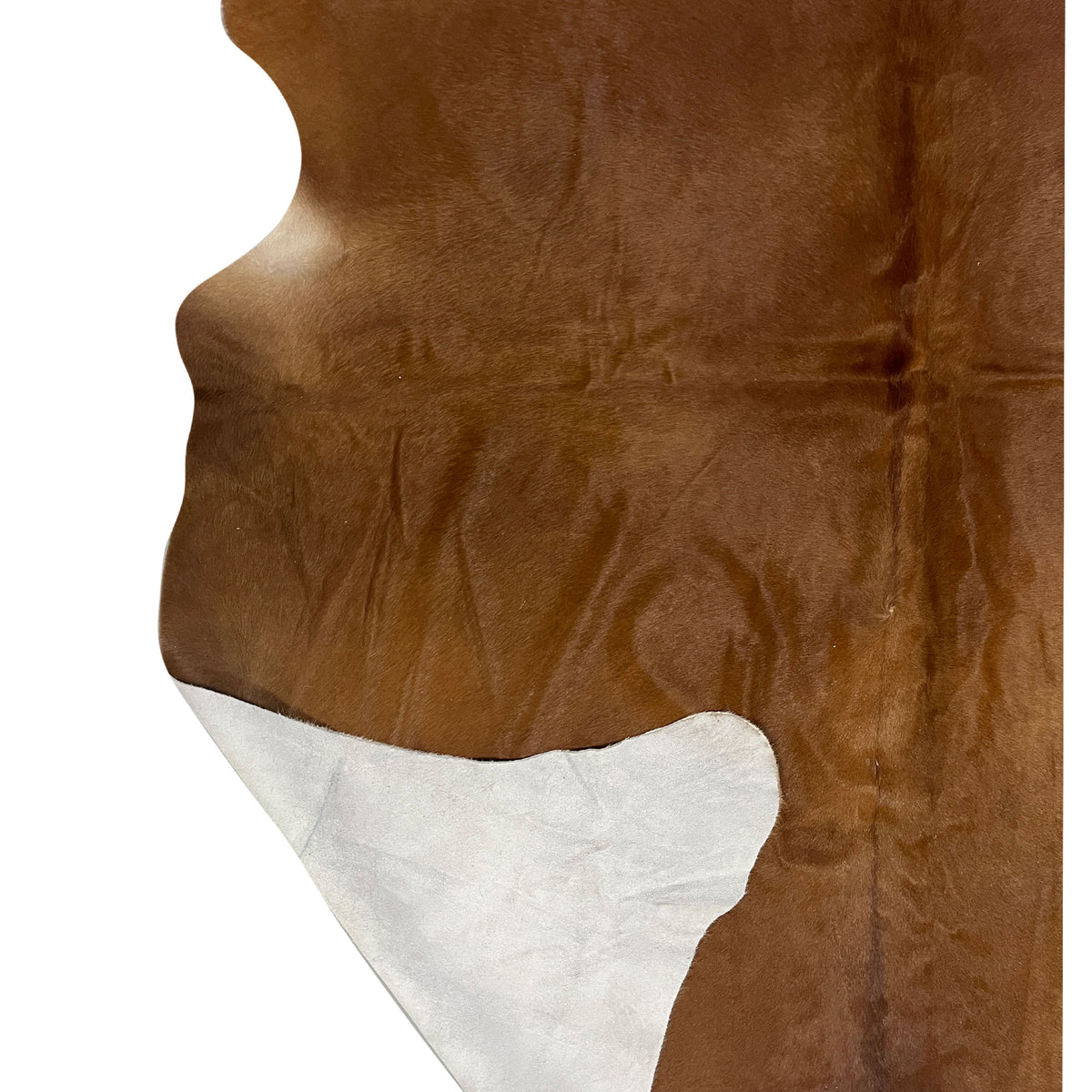 Aura Cowhide 75398 Brown Ivory Cowhide Cowhide Rug