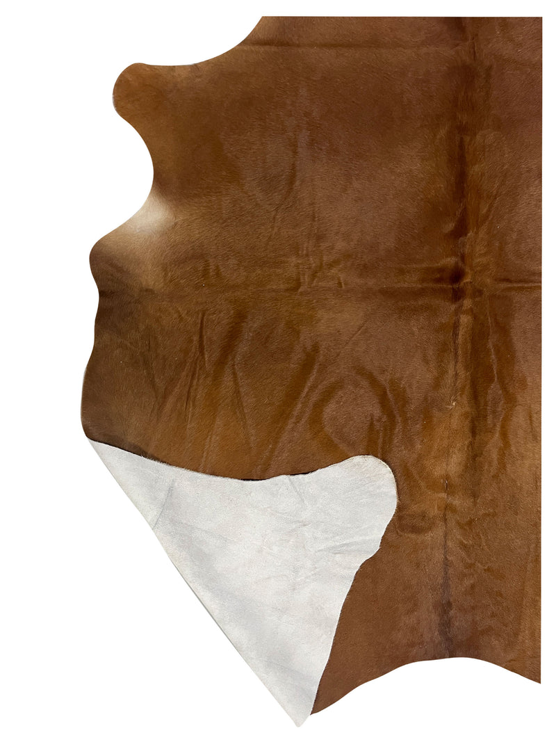 Aura Cowhide 75398 Brown Ivory Cowhide Cowhide Rug