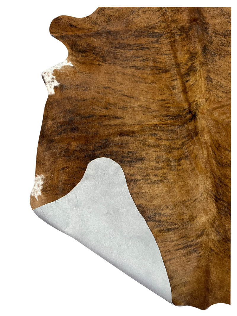 Aura Cowhide 75400 Brown Black Cowhide Cowhide Rug