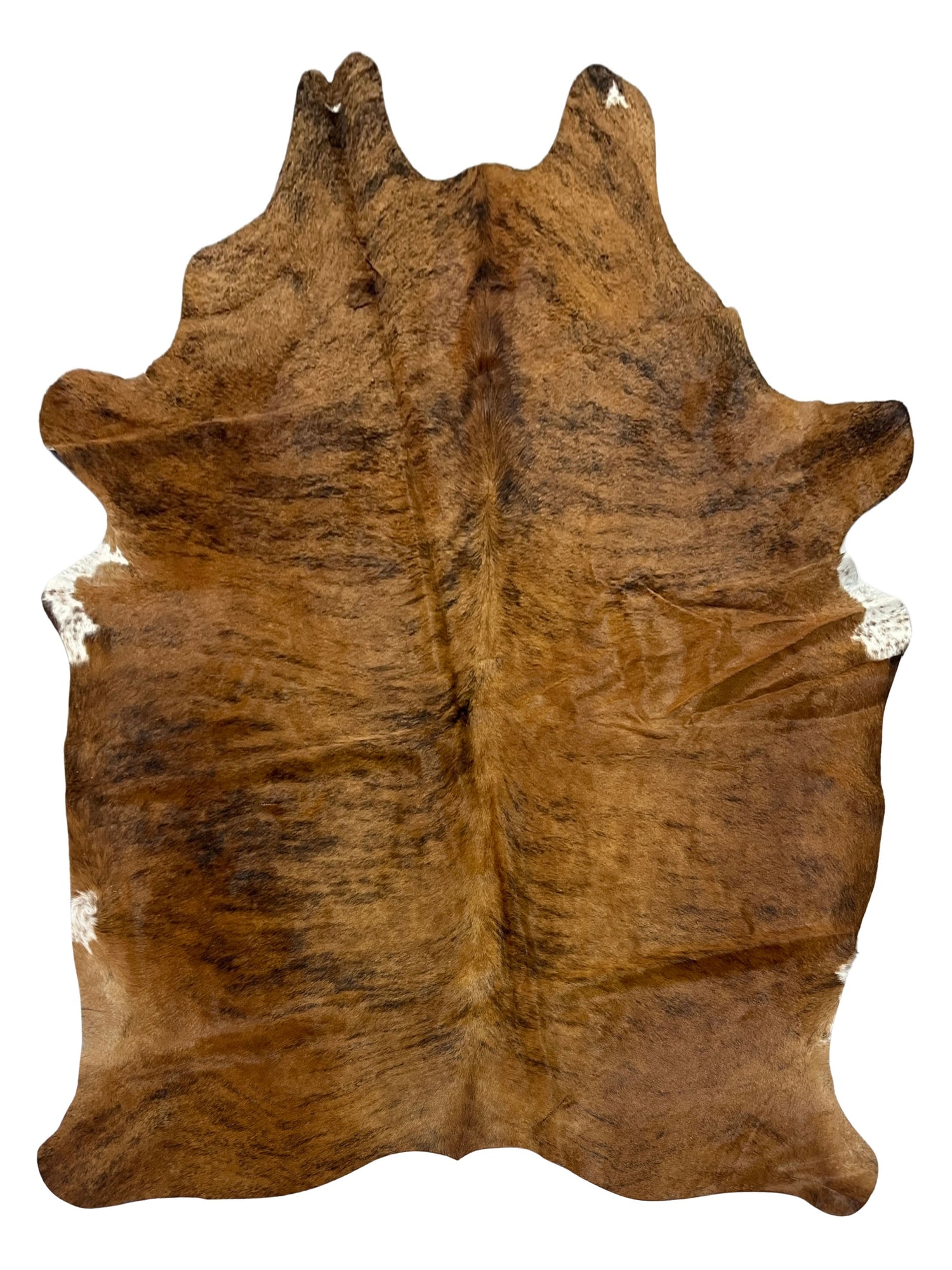 Aura Cowhide 75400 Brown Black Cowhide Cowhide Rug