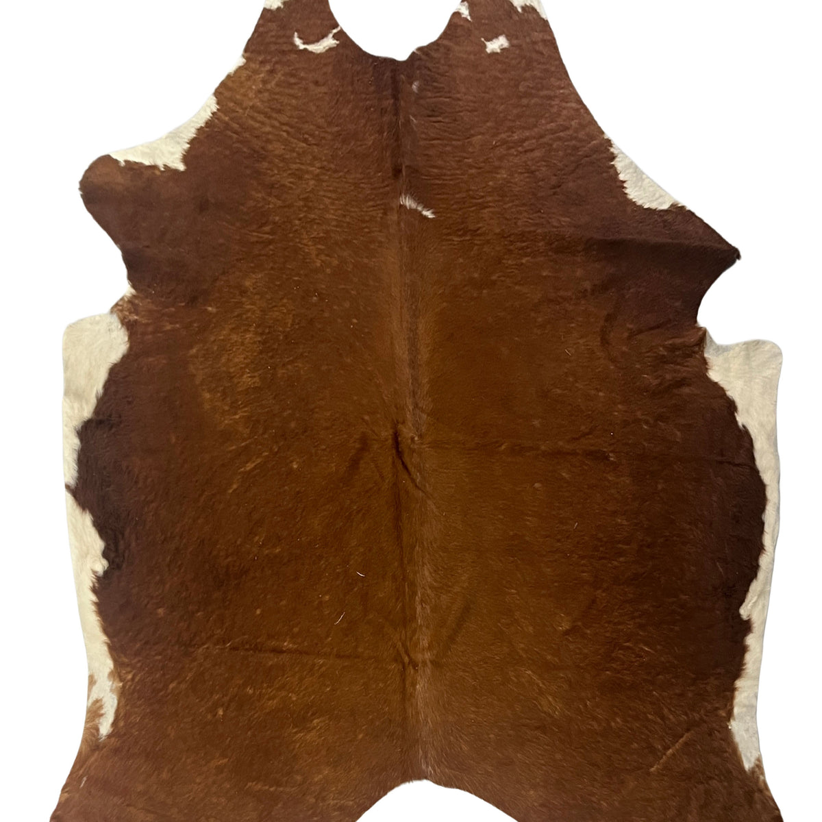 Aura Cowhide 75401 Brown Ivory Cowhide Cowhide Rug