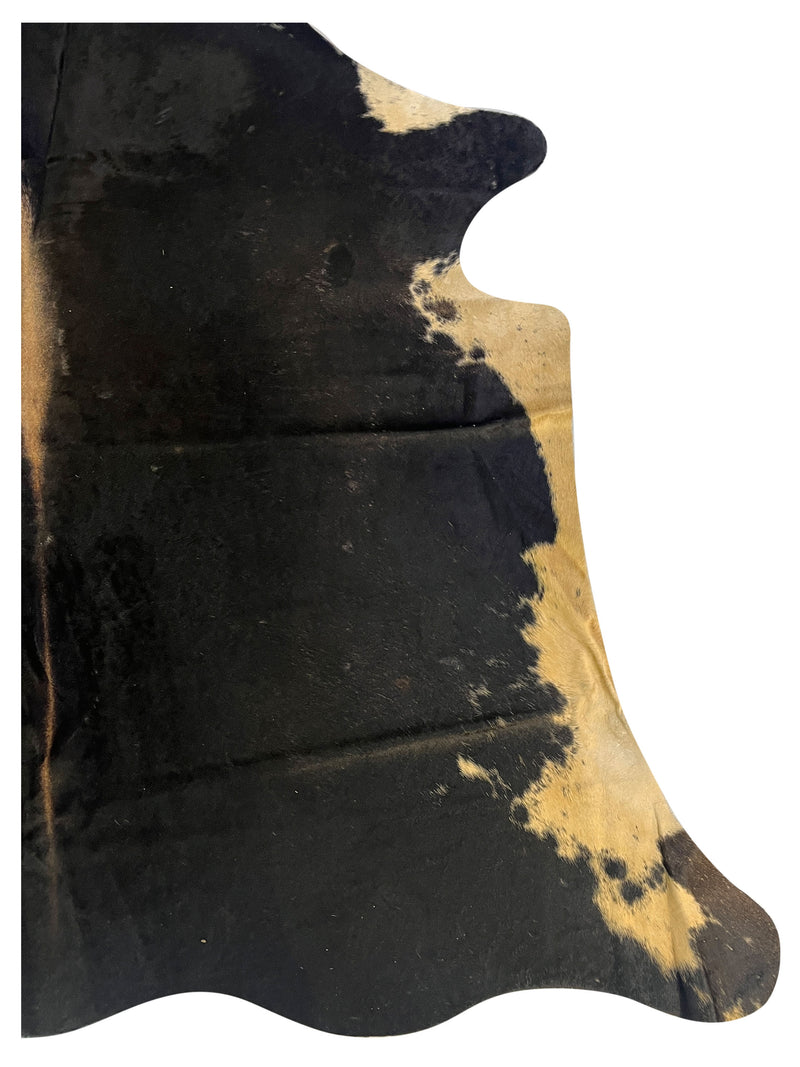 Aura Cowhide 75402 Black Ivory Cowhide Cowhide Rug