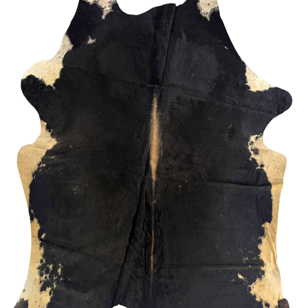 Aura Cowhide 75402 Black Ivory Cowhide Cowhide Rug