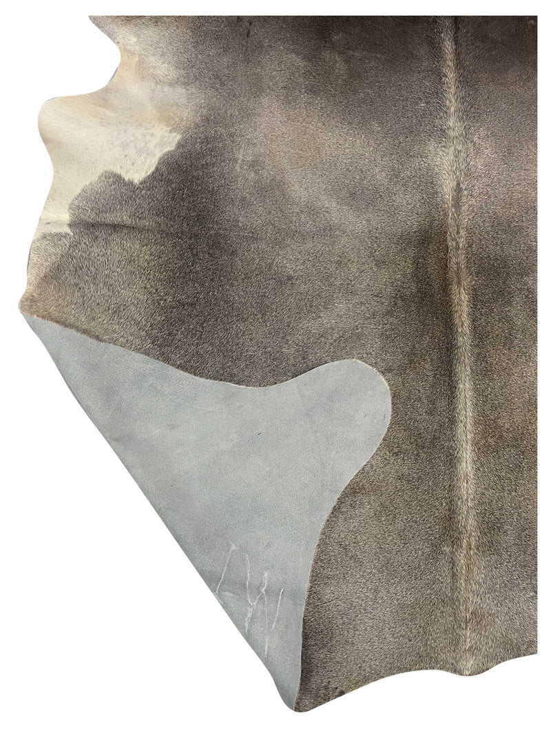 Aura Cowhide 75405 Grey Ivory Cowhide Cowhide Rug