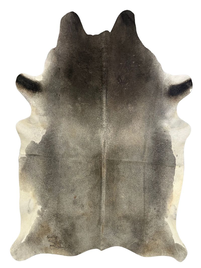 Aura Cowhide 75405 Grey Ivory Cowhide Cowhide Rug
