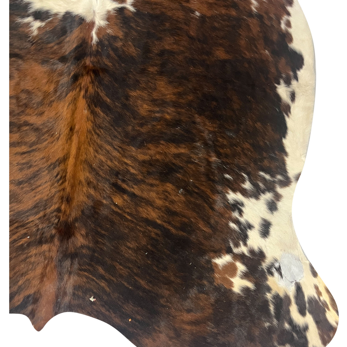 Aura Cowhide 75411 Brown Ivory Cowhide Cowhide Rug