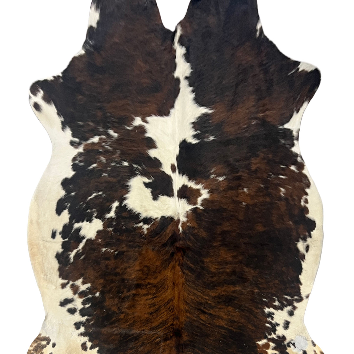 Aura Cowhide 75411 Brown Ivory Cowhide Cowhide Rug