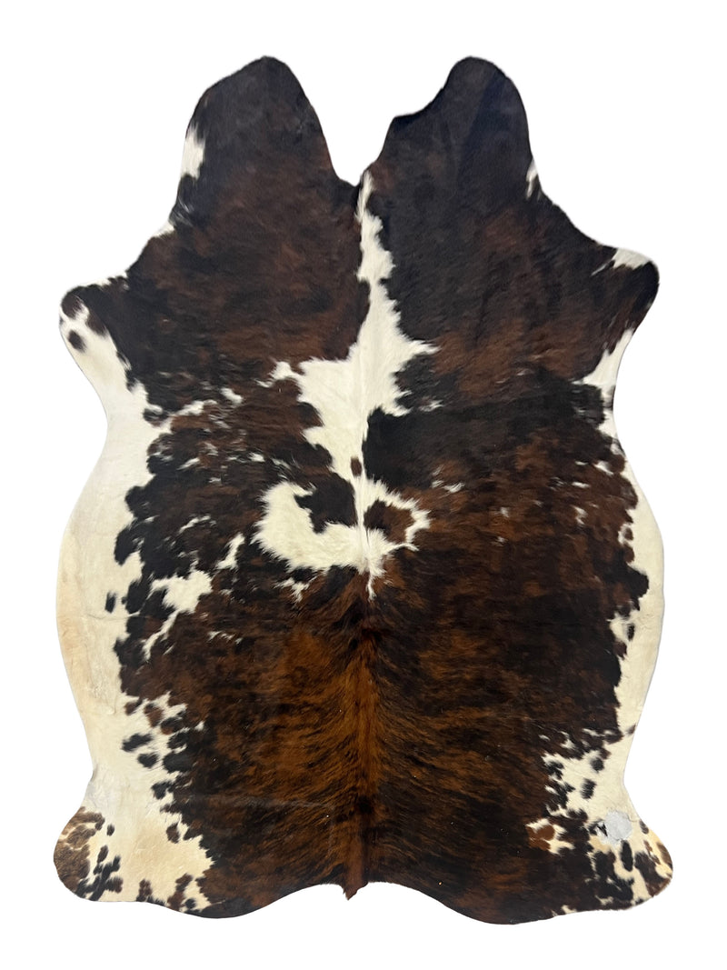 Aura Cowhide 75411 Brown Ivory Cowhide Cowhide Rug