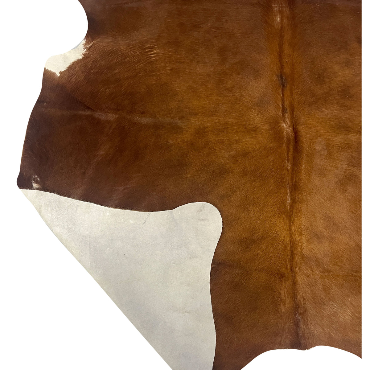 Aura Cowhide 75413 Brwon Ivory Cowhide Cowhide Rug