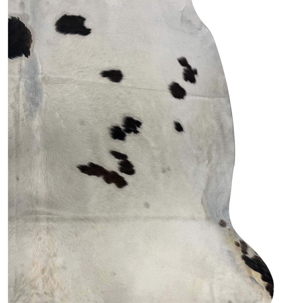 Aura Cowhide 75416 Ivory Black Cowhide Cowhide Rug
