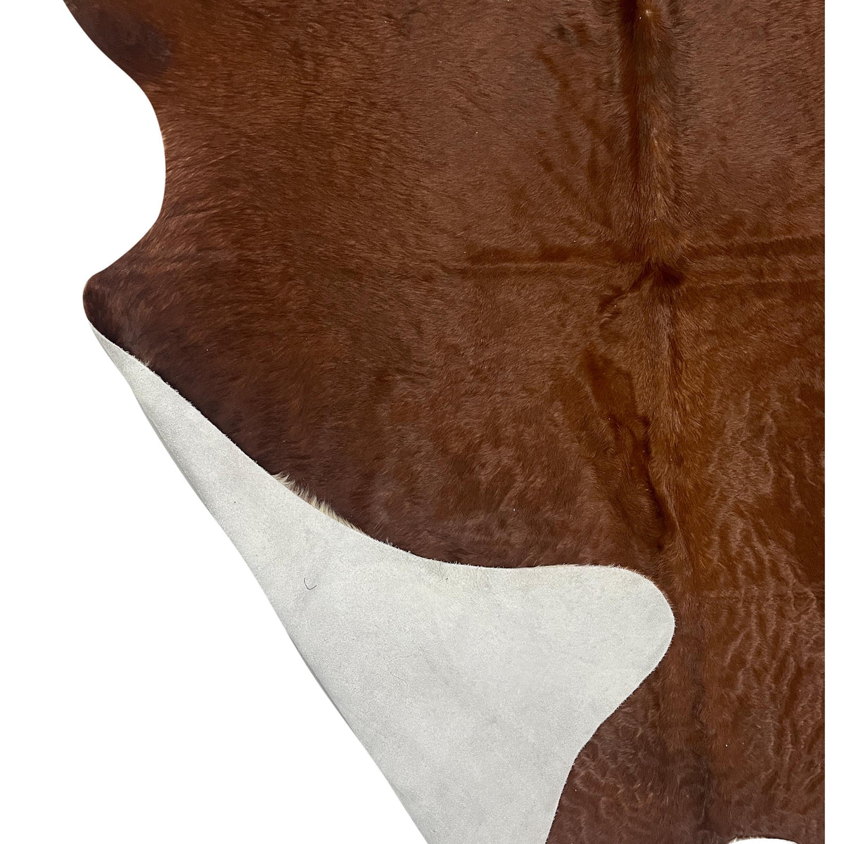 Aura Cowhide 75418 Brown Ivory Cowhide Cowhide Rug