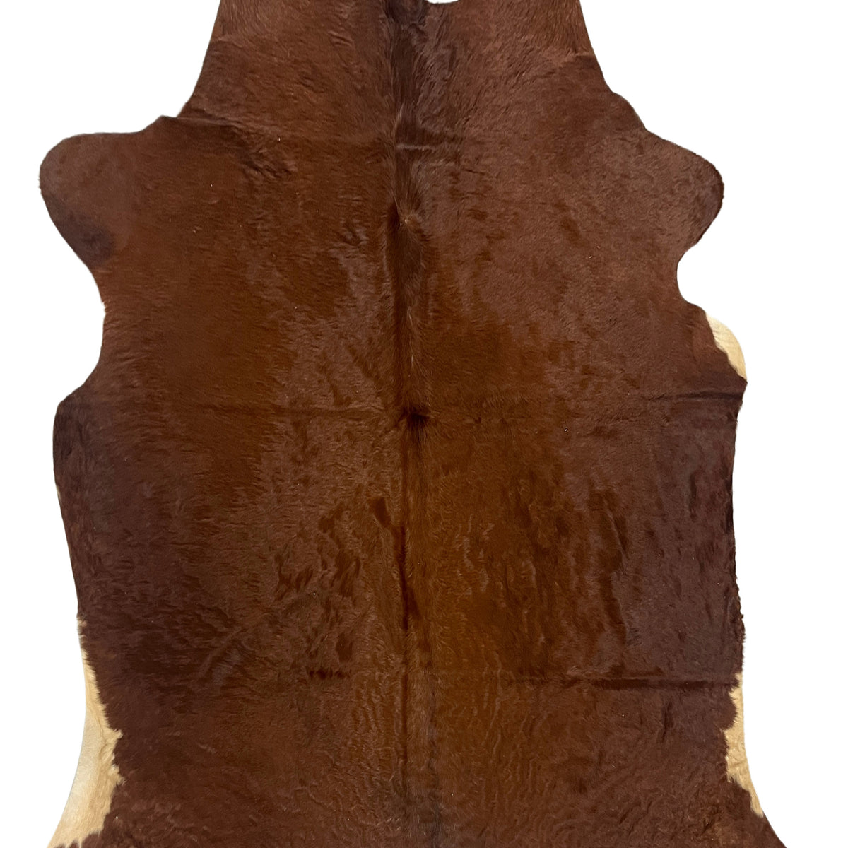 Aura Cowhide 75418 Brown Ivory Cowhide Cowhide Rug