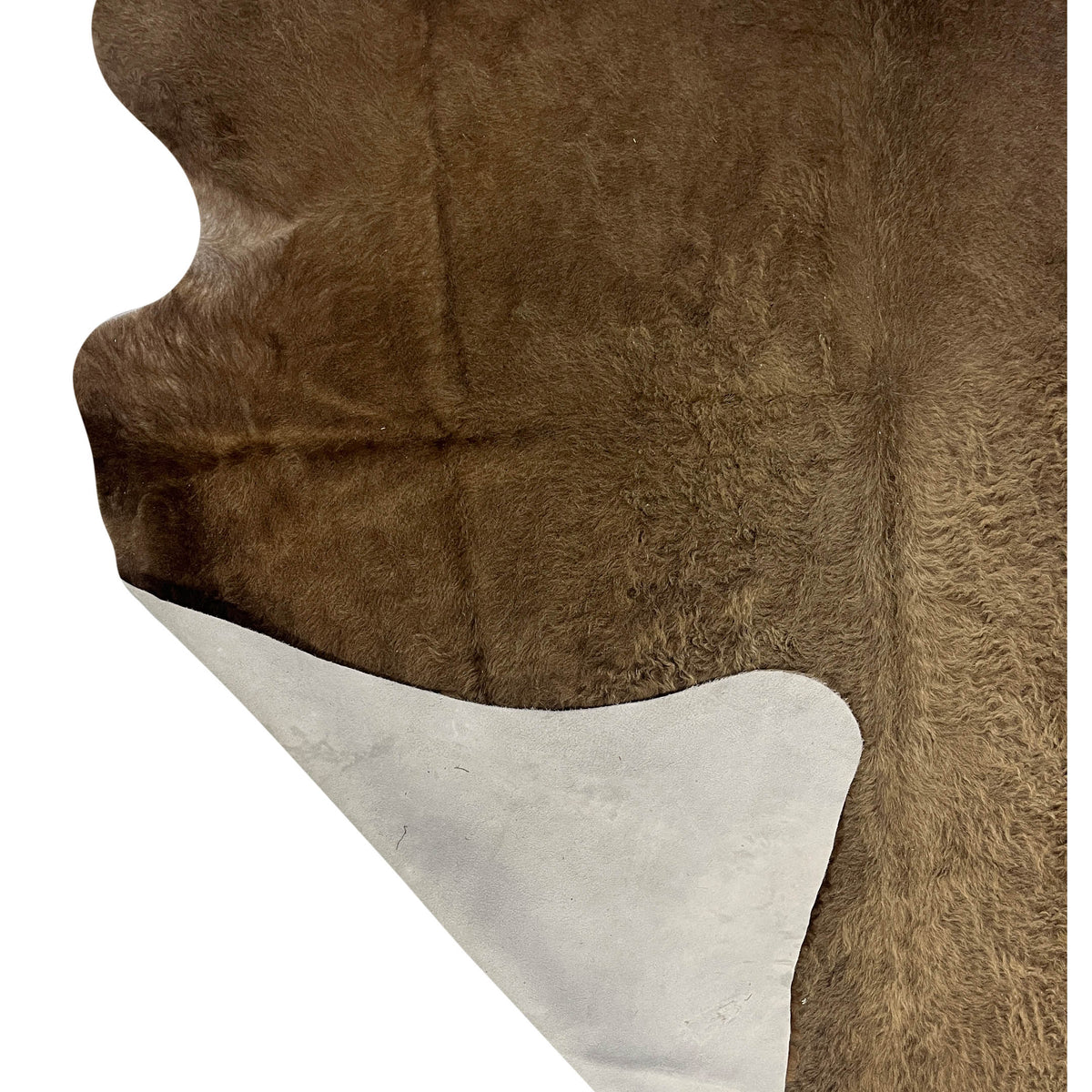 Aura Cowhide 75422 Camel Brown Cowhide Cowhide Rug