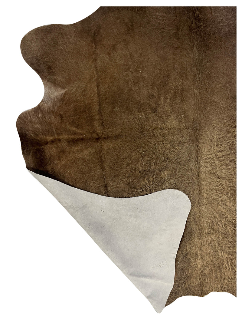 Aura Cowhide 75422 Camel Brown Cowhide Cowhide Rug