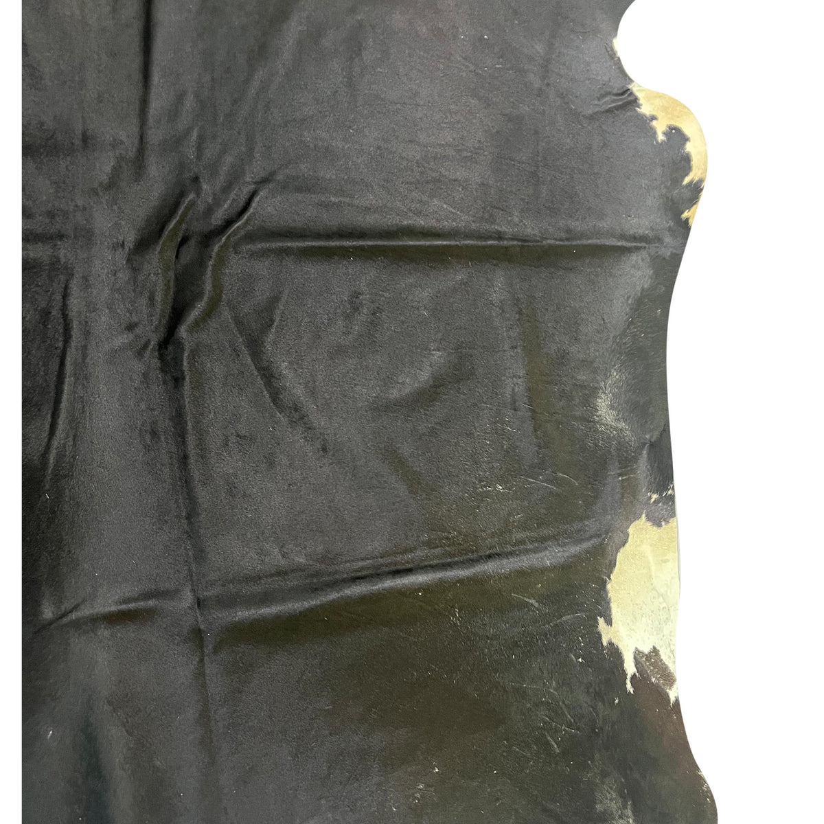 Aura Cowhide 75423 Black Ivory Cowhide Cowhide Rug