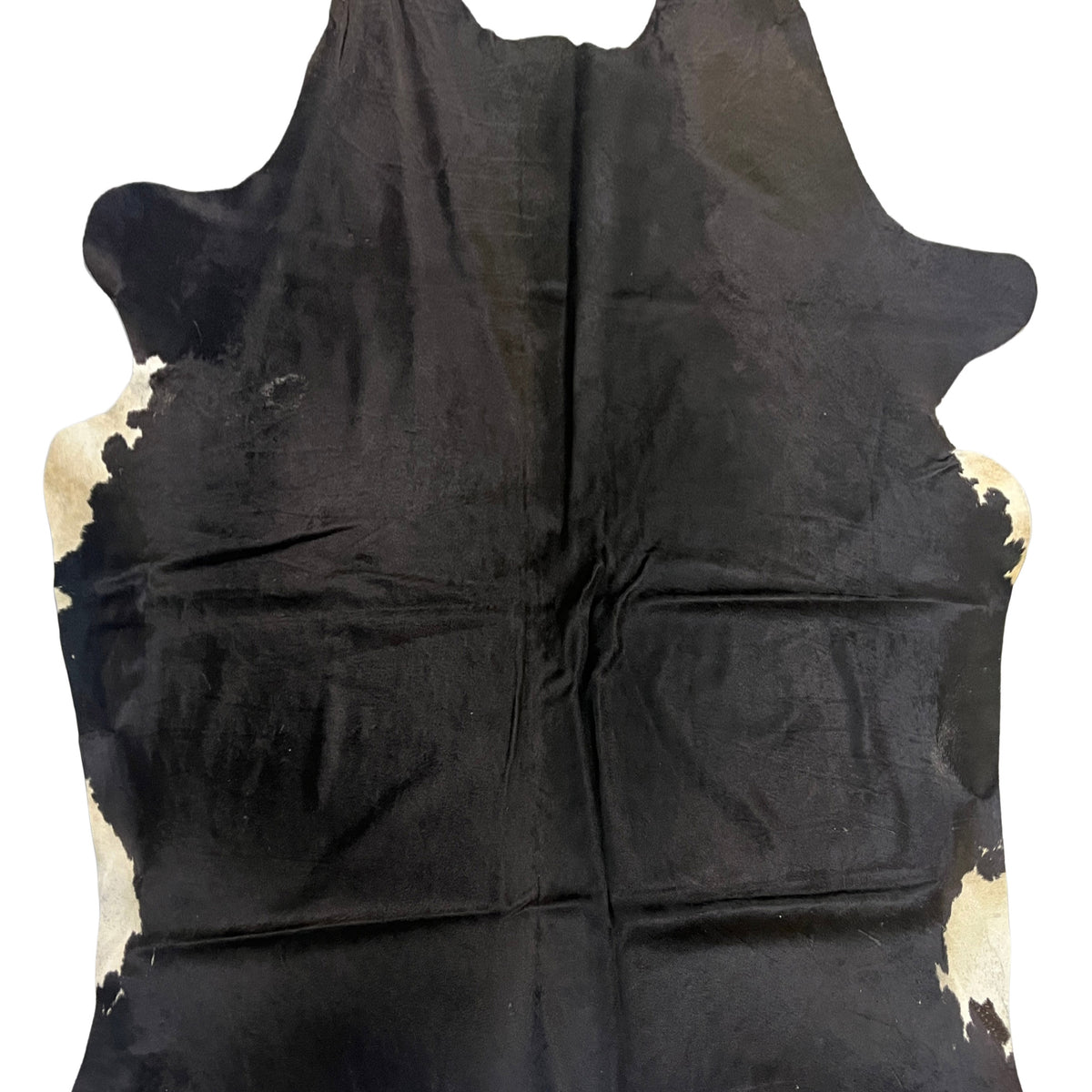 Aura Cowhide 75423 Black Ivory Cowhide Cowhide Rug