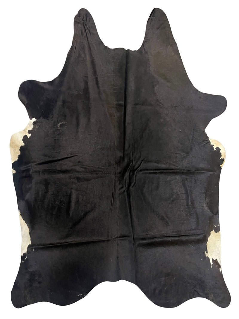Aura Cowhide 75423 Black Ivory Cowhide Cowhide Rug