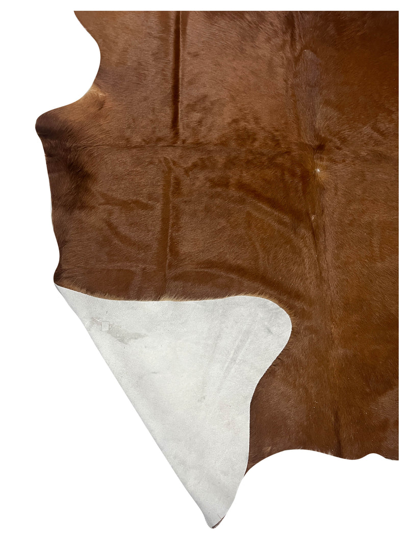 Aura Cowhide 75426 Brown Ivory Cowhide Cowhide Rug