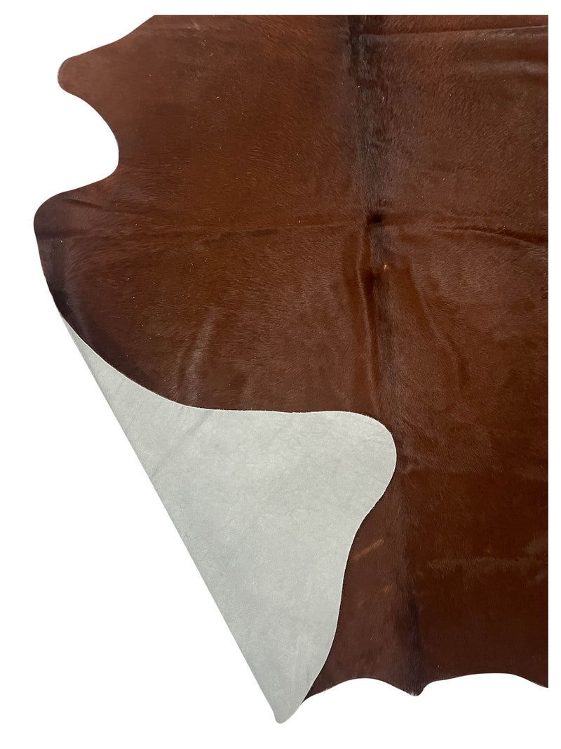 Aura Cowhide 75427 Brown Ivory Cowhide Cowhide Rug