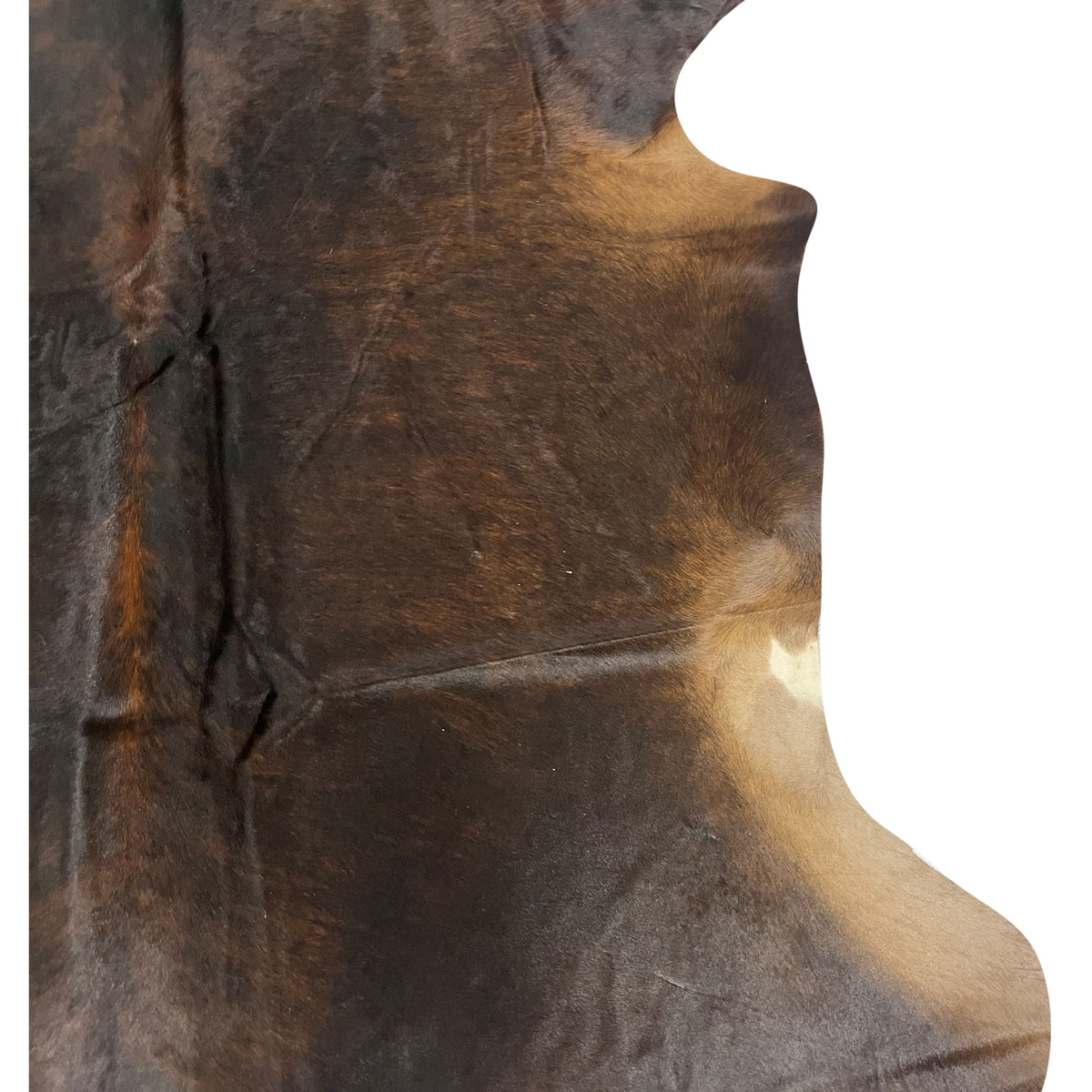 Aura Cowhide 75428 Brown Ivory Cowhide Cowhide Rug