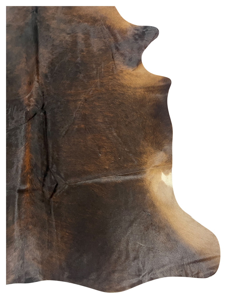 Aura Cowhide 75428 Brown Ivory Cowhide Cowhide Rug