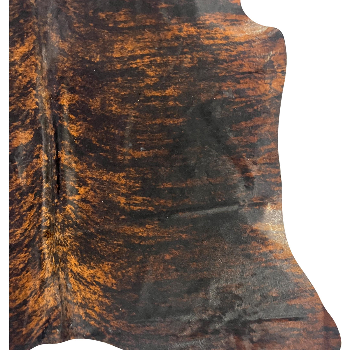 Aura Cowhide 75431 Brindle Brown Cowhide Cowhide Rug