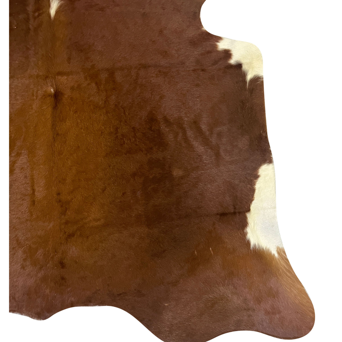 Aura Cowhide 75433 Brown Ivory Cowhide Cowhide Rug