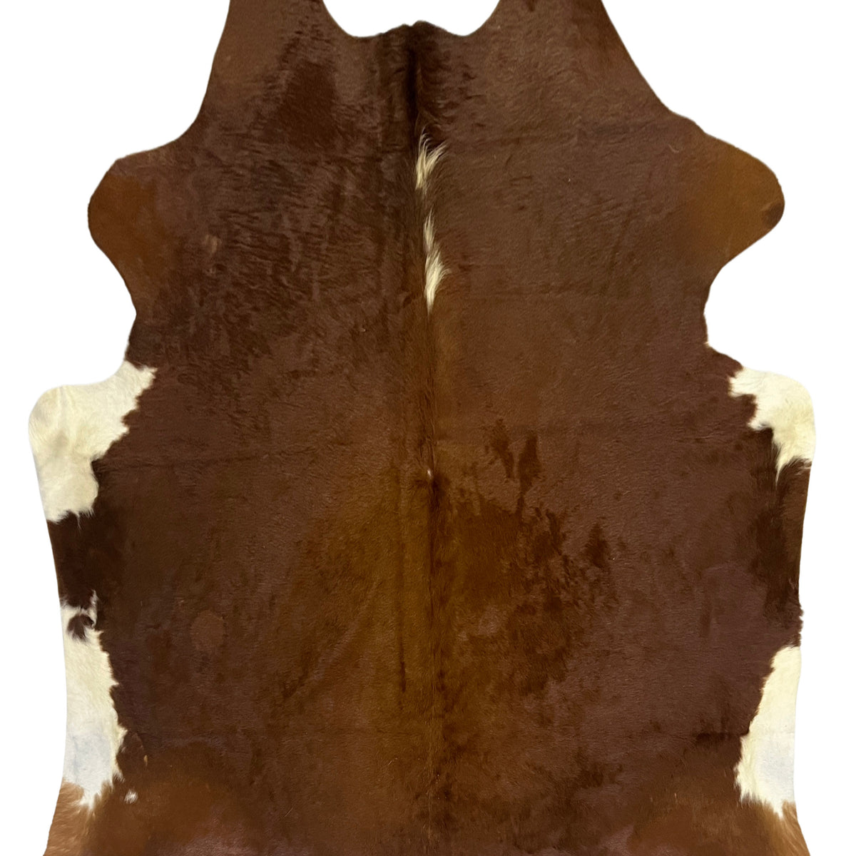 Aura Cowhide 75433 Brown Ivory Cowhide Cowhide Rug