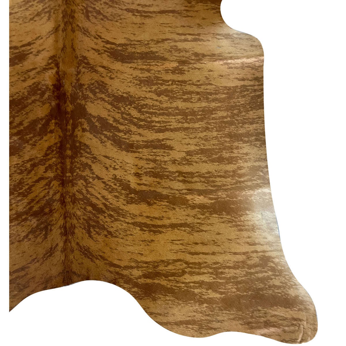 Aura Cowhide 75435 Brindle Brown Cowhide Cowhide Rug