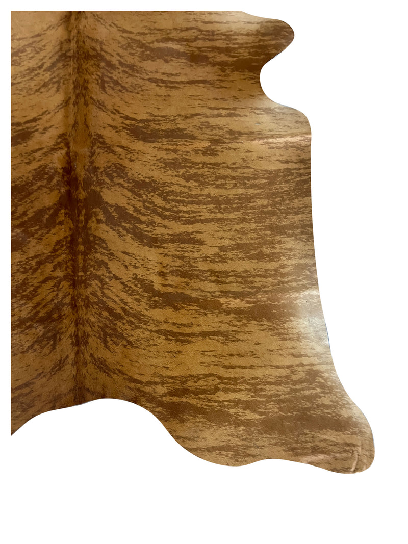 Aura Cowhide 75435 Brindle Brown Cowhide Cowhide Rug