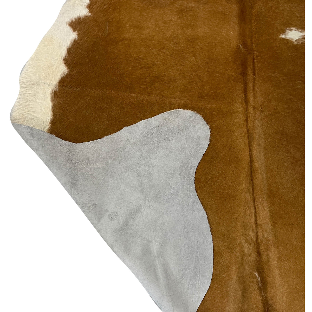 Aura Cowhide 75437 Camel Ivory Cowhide Cowhide Rug