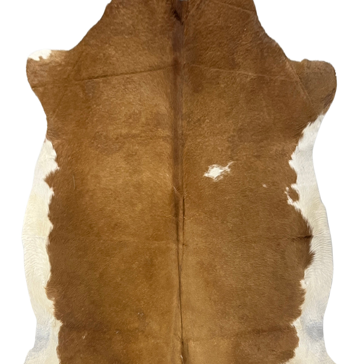 Aura Cowhide 75437 Camel Ivory Cowhide Cowhide Rug