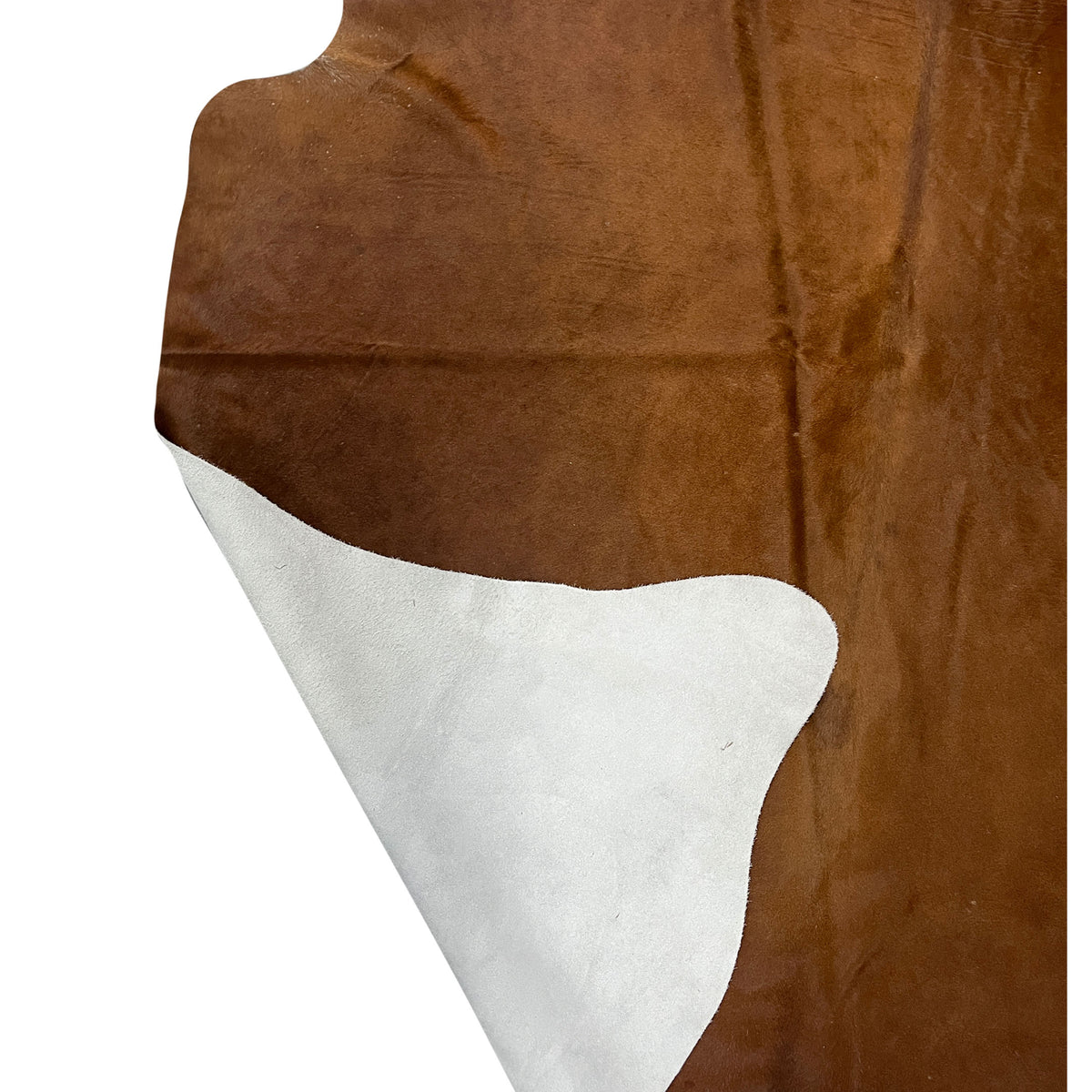 Aura Cowhide 75439 Brown Ivory Cowhide Cowhide Rug