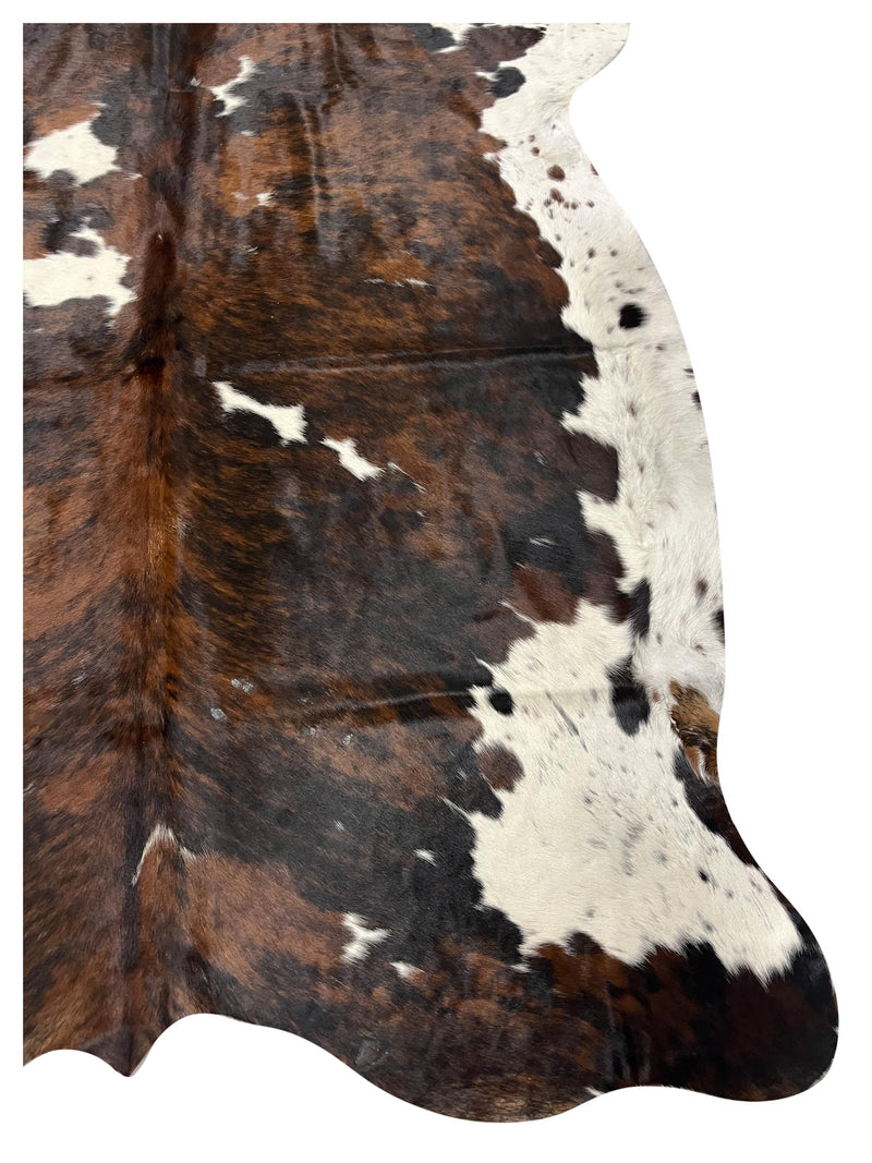 Aura Cowhide 75441 Brown Ivory Cowhide Cowhide Rug