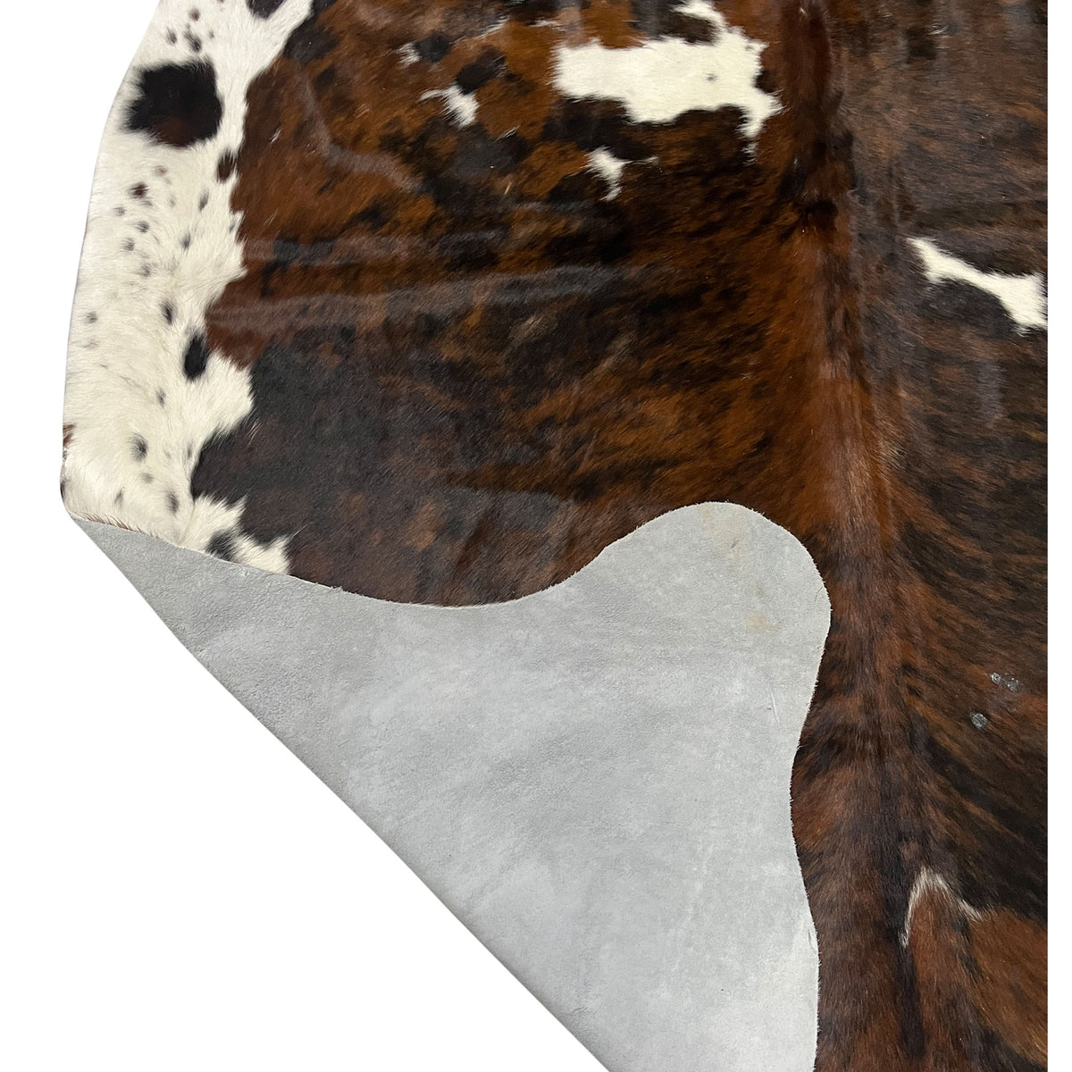 Aura Cowhide 75441 Brown Ivory Cowhide Cowhide Rug