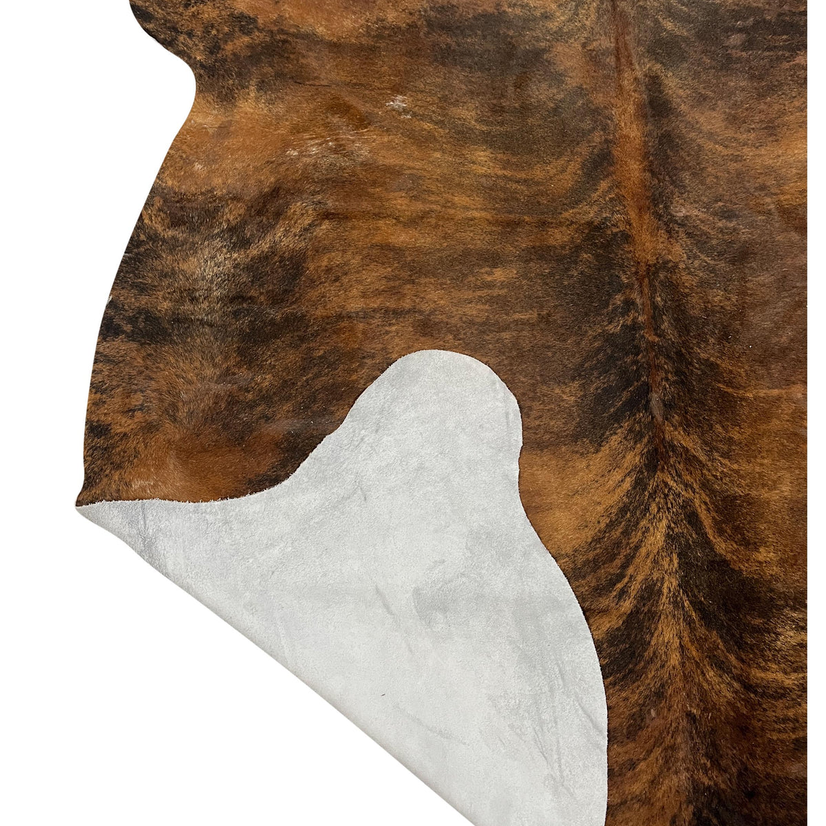 Aura Cowhide 75444 Brindle Cowhide Cowhide Rug