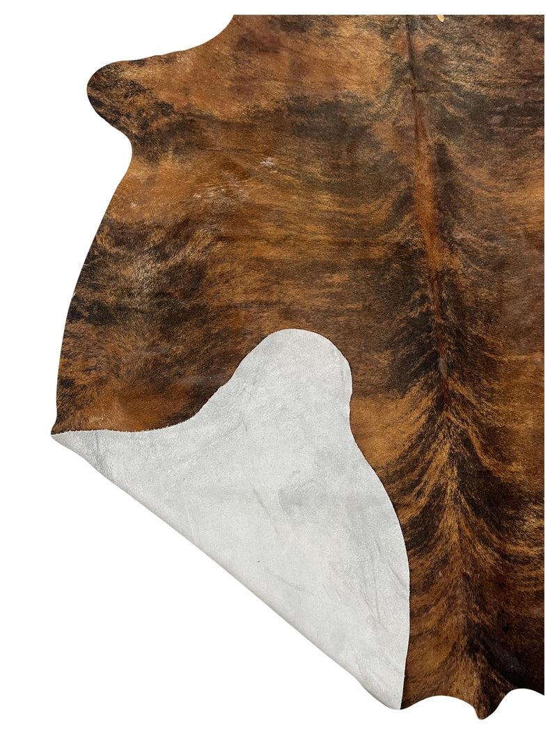 Aura Cowhide 75444 Brindle Cowhide Cowhide Rug
